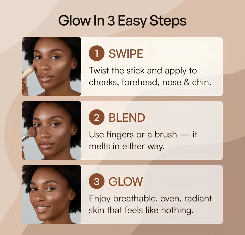 The Glow Stick – Getönter Balsam mit Serum-Wirkstoffen