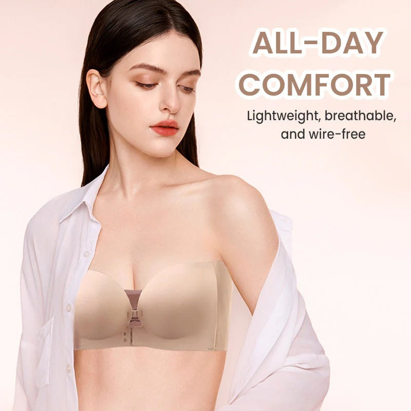 Final 3 Hours: 60%OFF🔥 Seamless Front Closure Bra With Adjustable Straps