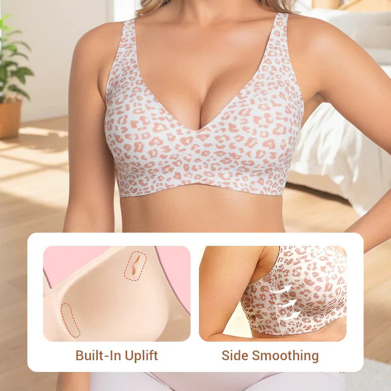 Final 3 Hours: 60%OFF🔥Women’s Wireless Deep V Push-Up Bralette — Ultra-Comfortable T-Shirt Bra